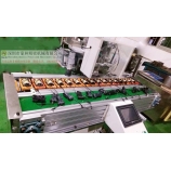 Automatic soldering machine production line